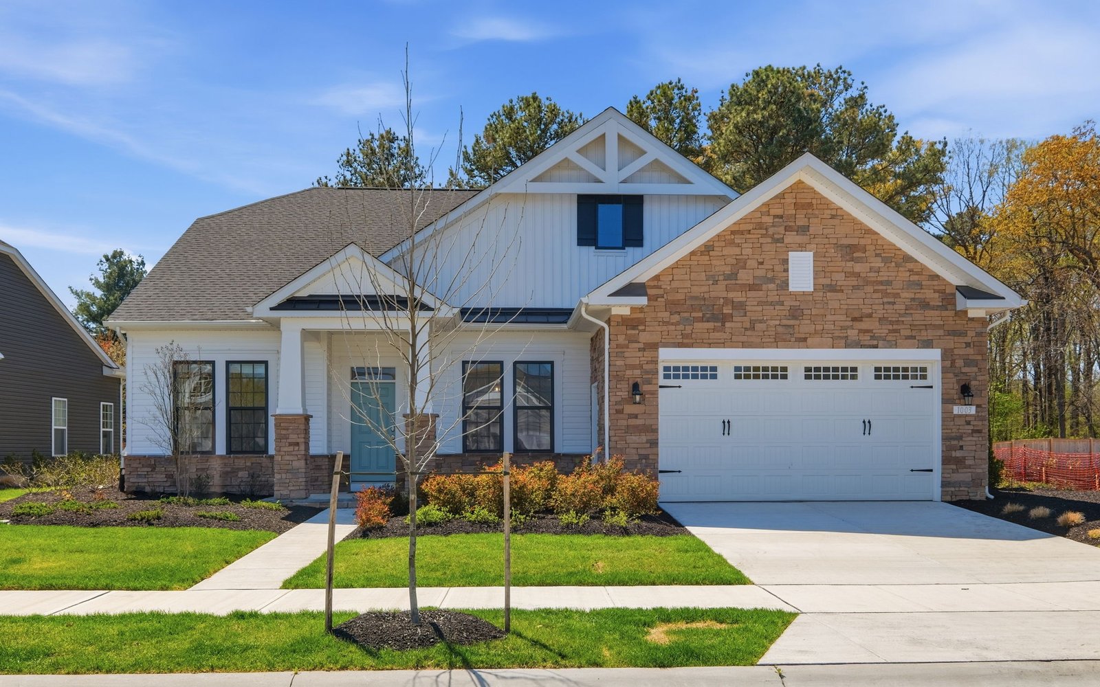 The Pearson on homesite 1002 at Lakeside at Trappe.